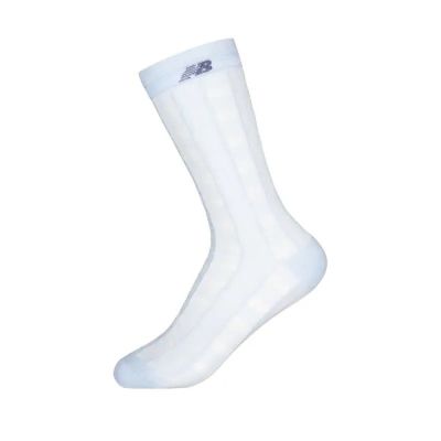 【New Balance 紐巴倫】 SOCKS 輕薄 透膚 中筒襪 男女 - AC83595AA1