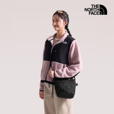【The North Face 官方旗艦】北面男女款黑色CORDURA耐磨抽繩束口斜背包｜8K8DJK3