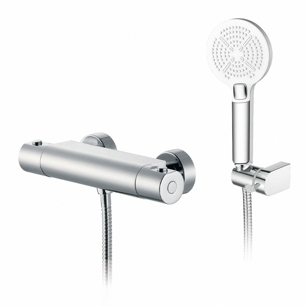 BOSS 恆溫沐浴龍頭主體防燙裝置搭配三段式蓮蓬頭Y109566 | 沐浴水龍頭| Yahoo購物中心