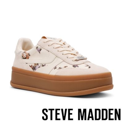 STEVE MADDEN-厚底拼接印花德訓鞋 OFF-TRACK-花色