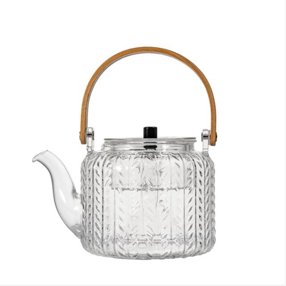 1000ml玻璃煮茶壺茶壺提梁壺泡茶壺耐高溫燒水壺蒸茶器| 保溫壺| Yahoo
