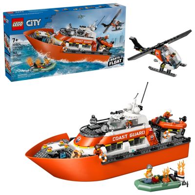 樂高LEGO 城市系列 - 60504 海岸巡防隊救援船和直升機
