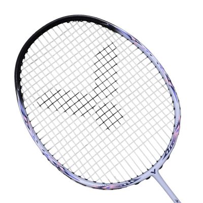 VICTOR 神速穿線拍-羽球拍 穿線拍 羽毛球 訓練 勝利 ARS-3220-CM 黑淺靛紫粉