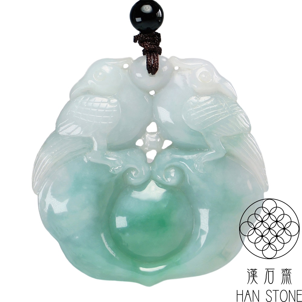 漢石齋】天然翡翠A貨鳳凰玉佩吊墜飄花種(43*43*8mm) | 漢石齋| Yahoo
