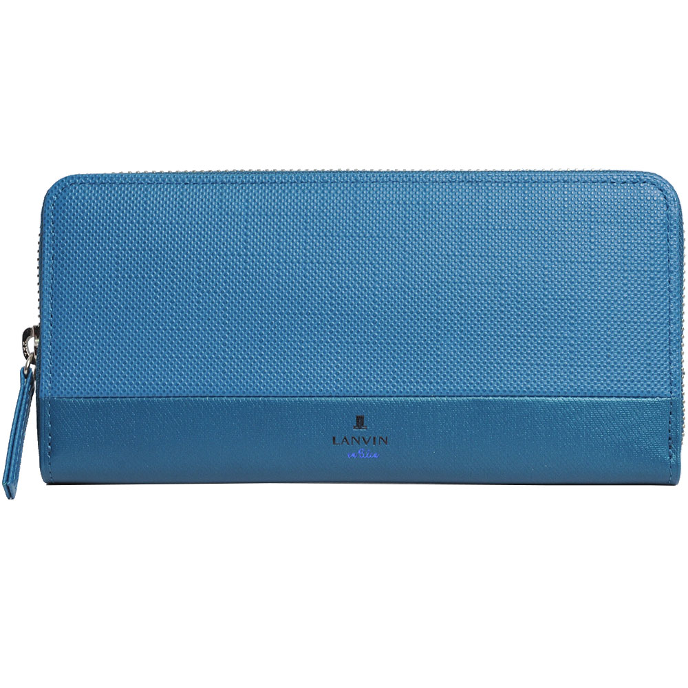 即決有!38(M)新品!LANVIN en Bleu ランバン オン ブルー 長袖 ラッフルシャツ ブラウス 定価22680円 日本製 LANVIN en Bleu 最大51%☆11&frasl;7限定 ランバン オン ブルー 長財布