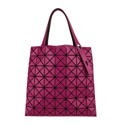 ISSEY MIYAKE  BAOBAO 暮靄菱格7x7手提包霧(桃紫色)小款