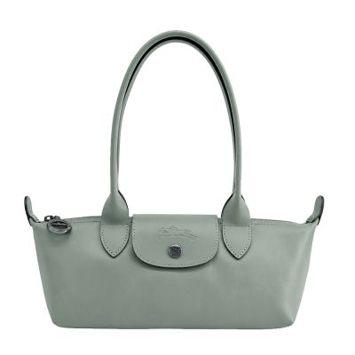LONGCHAMP LE PLIAGE XTRA系列牛皮法棍肩背包(中/苔原綠)
