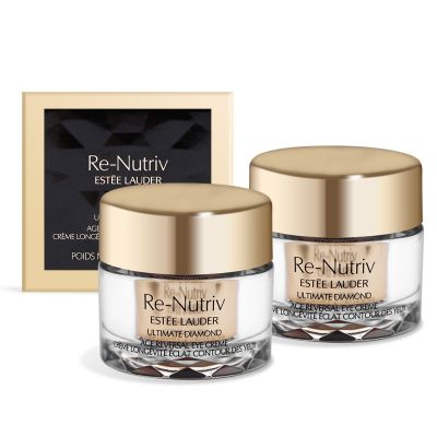 EsteeLauder雅詩蘭黛 ESTEE LAUDER 雅詩蘭黛 白金級黑鑽松露逆時眼霜5mlX2-公司貨