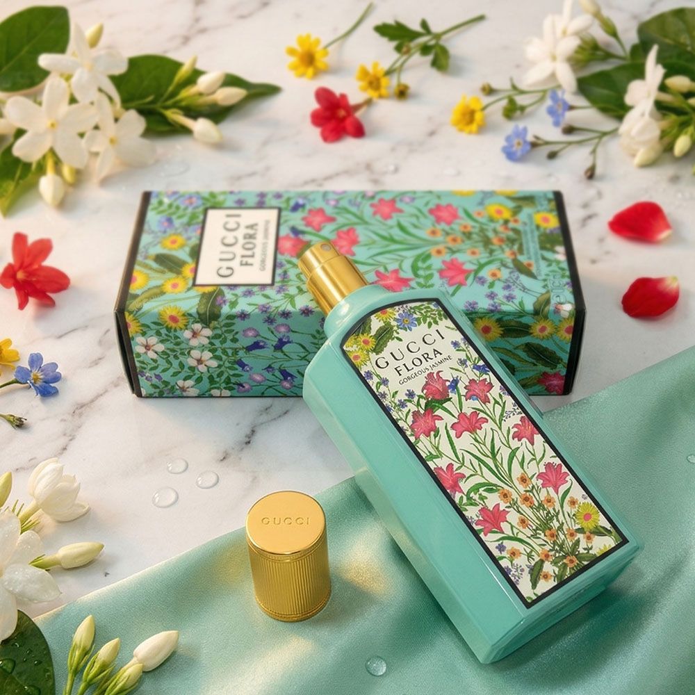 GUCCI 幻夢茉莉花女性淡香精100ml Flora Gorgeous Jasmine EDP 專櫃