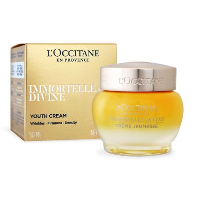 L'OCCITANE歐舒丹 蠟菊賦活極萃霜50ml 是一款專為臉部眼部設計的高階保養產品,適合各種膚質使用。具有強效保濕、舒緩敏感、抗皺與拉提功效,能有效改善眼部細紋與暗沉,讓肌膚煥發年輕光彩。來自法國專櫃公司貨,品質有保障,使用安心。 L'OCCITANE歐舒丹 蠟菊賦活極萃霜