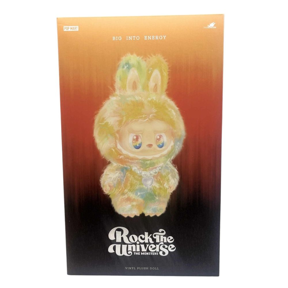 【正規品】POPMART LABUBU ROCK THE UNIVERSE THE MONSTERS Big into Energy Series-ROCK THE UNIVERSE Vinyl