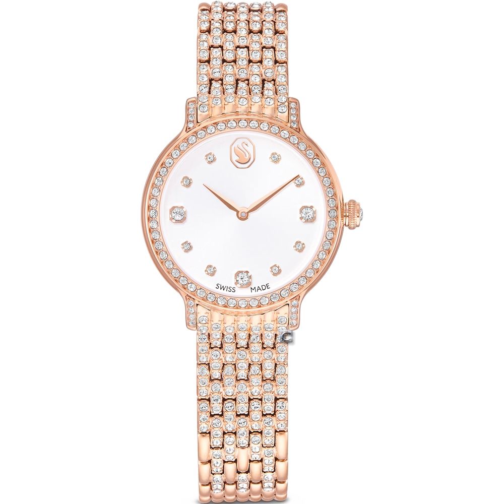 SWAROVSKI 施華洛世奇 Imber 璀璨水晶腕錶 手錶-31mm 5741227