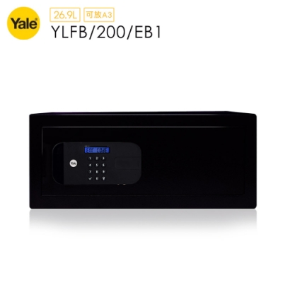 Yale耶魯 耶魯Yale 指紋/密碼/鑰匙保險箱-桌上電腦型YLFB/200/EB1