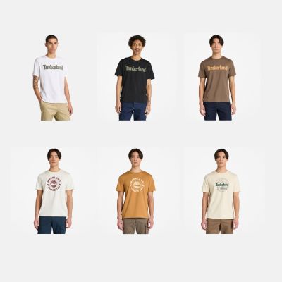 Timberland官方旗艦 精選短袖T恤 男款/女款(多款任選)