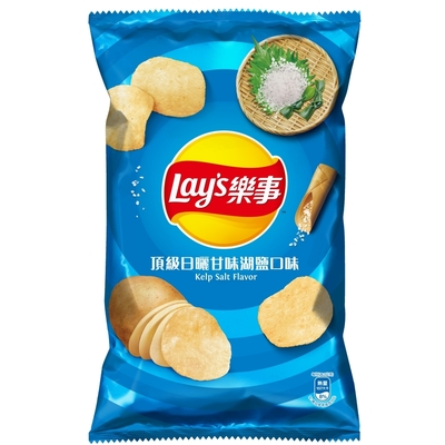 樂事 頂級日曬甘味湖鹽口味洋芋片85g/包