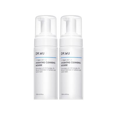 DR.WU 玻尿酸保濕潔顏慕斯150ML(共2入)(效期202803)