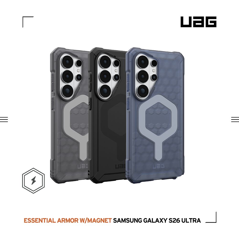 UAG Galaxy S26/S26+/S26 Ultra 磁吸耐衝擊輕量保護殼(支援MagSafe 手機殼) (S26 Ultra (6.9吋))