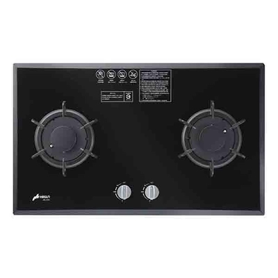 豪山牌 (全省安裝)豪山雙口檯面爐玻璃瓦斯爐桶裝瓦斯SB-2206-LPG