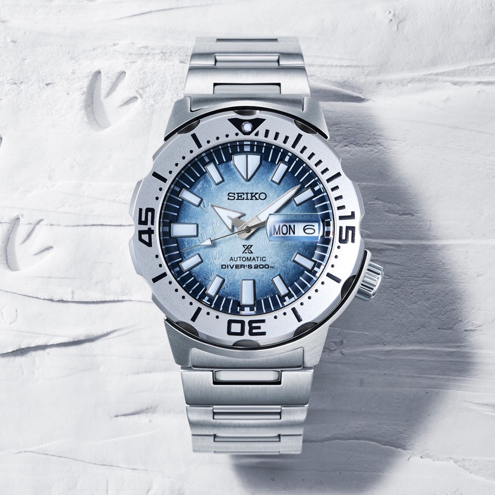 SEIKO 精工Prospex 愛海洋企鵝漫步200米潛水機械錶開學購物季送禮首選