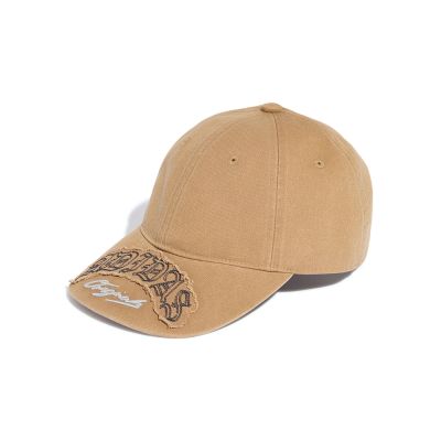 Adidas Baseball Cap 卡其色 水洗 做舊 刺繡 Logo 老帽 棒球帽 運動 休閒 帽子 KZ4424
