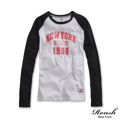 Roush 女生NEW YORK拉克蘭袖長Tee(2511680)