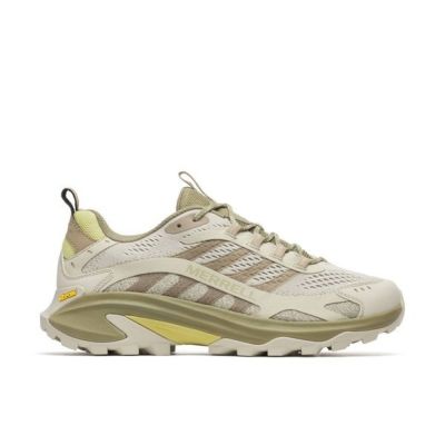 Merrell Moab Speed 2 [ML038333] 男 戶外 登山 越野鞋 抓地力 透氣 黃綠