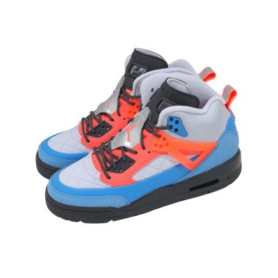 Nike 休閒鞋 Jordan Spizike GS 大童 女鞋 灰 藍 喬丹 氣墊 FD4653-046