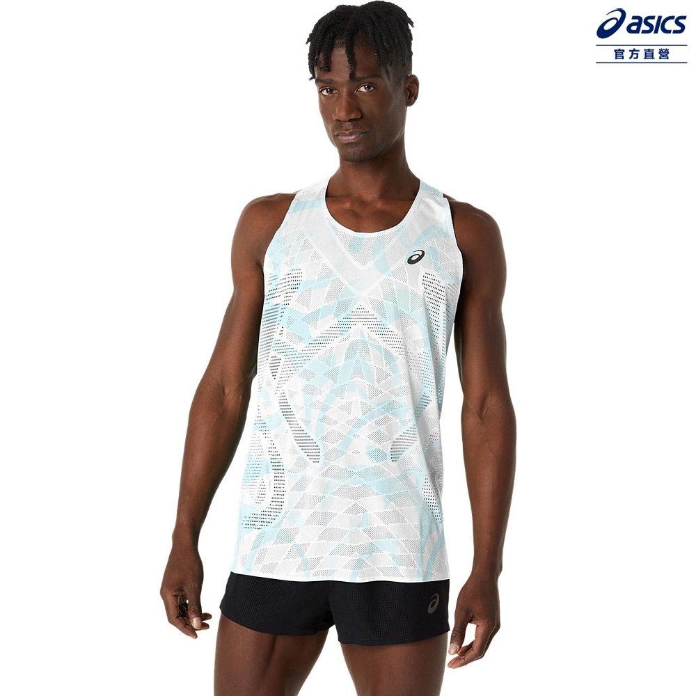 ASICS 亞瑟士METARUN 背心男款ACTIBREEZE 海外版型跑步上衣2011D288