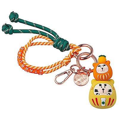 星巴克 吉利達摩小熊鑰匙圈