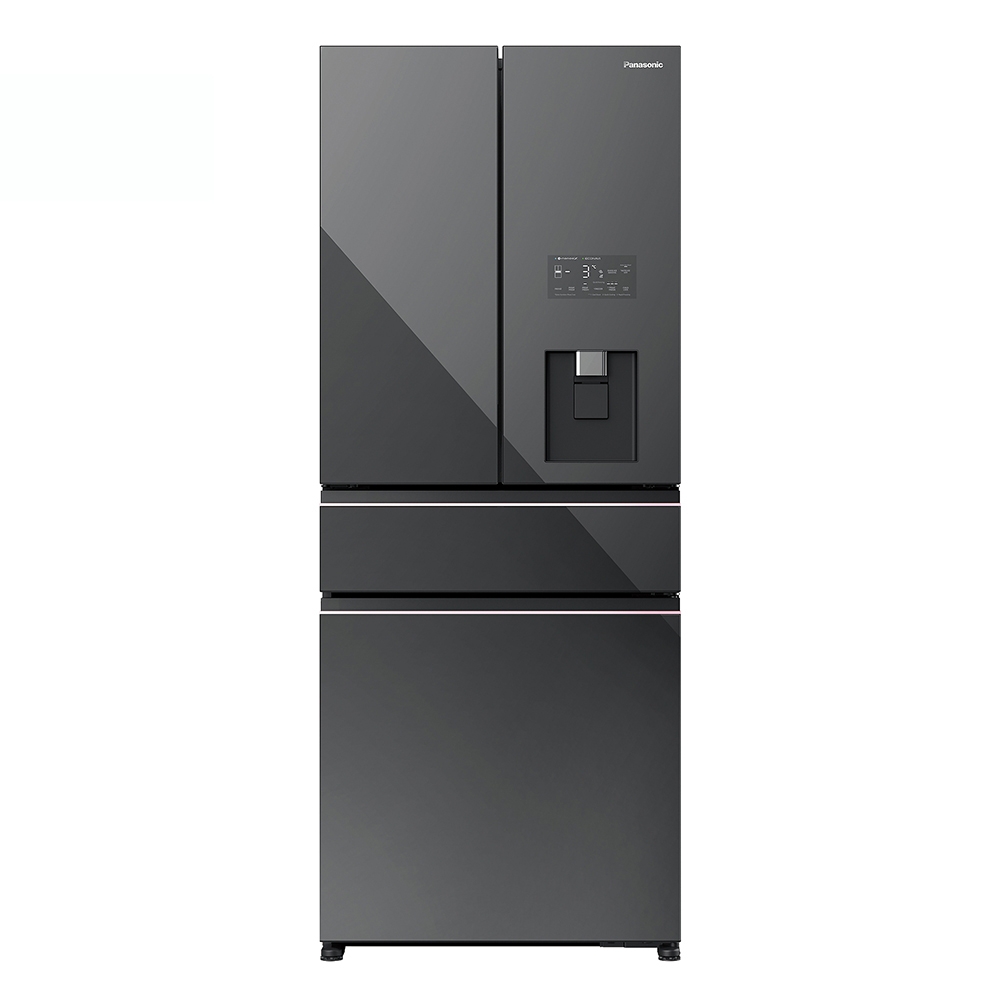 Panasonic國際牌  540公升 無邊框霧面玻璃三門變頻冰箱 NR-D541PG-H1 極緻灰