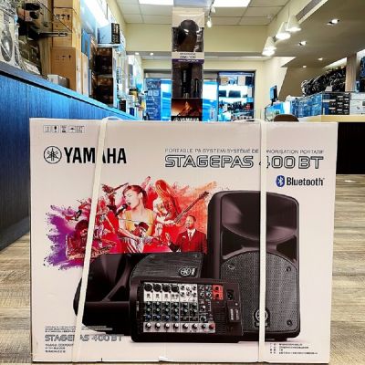 YAMAMA STAGEPAS 400 BT 公司貨 喇叭 藍芽 街頭藝人 卡拉OK 唱歌 演出 音響