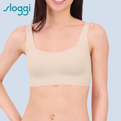 sloggi-ZERO FEEL Natural 有機零感系列無痕背心 柔膚裸