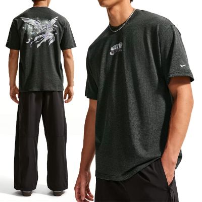 Nike As U Nsw Retro Flair Tee 短袖 男款 碳黑色 印花 運動 休閒 IW1196-032