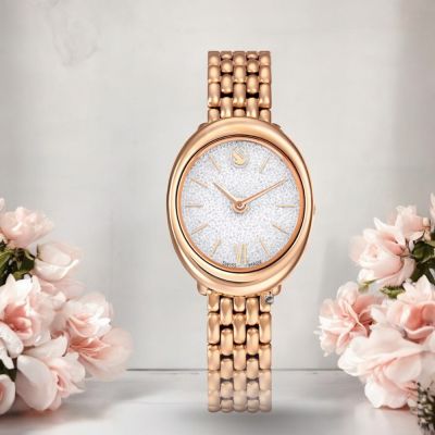 SWAROVSKI 施華洛世奇 Imber Oval 幸福雋永時尚腕錶 女錶 手錶 禮物-5717532