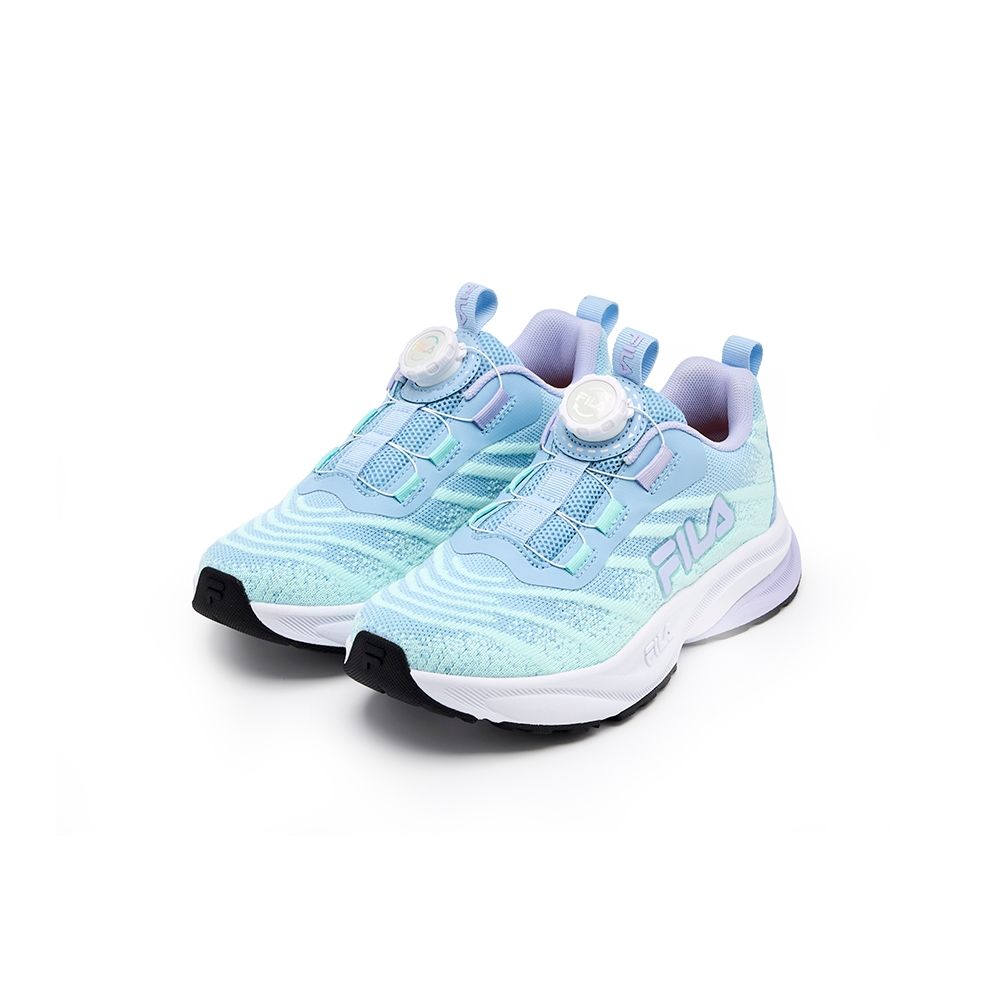#海生館聯名 FILA KIDS 大童輕量慢跑運動鞋-藍紫 3-J808A-391