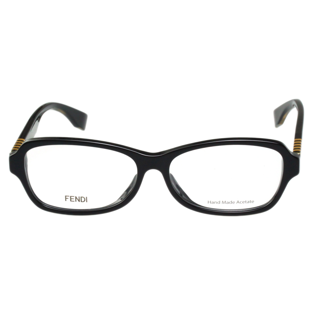 FENDI 時尚光學眼鏡(黑色)FF1004 | 一般鏡框| Yahoo購物中心