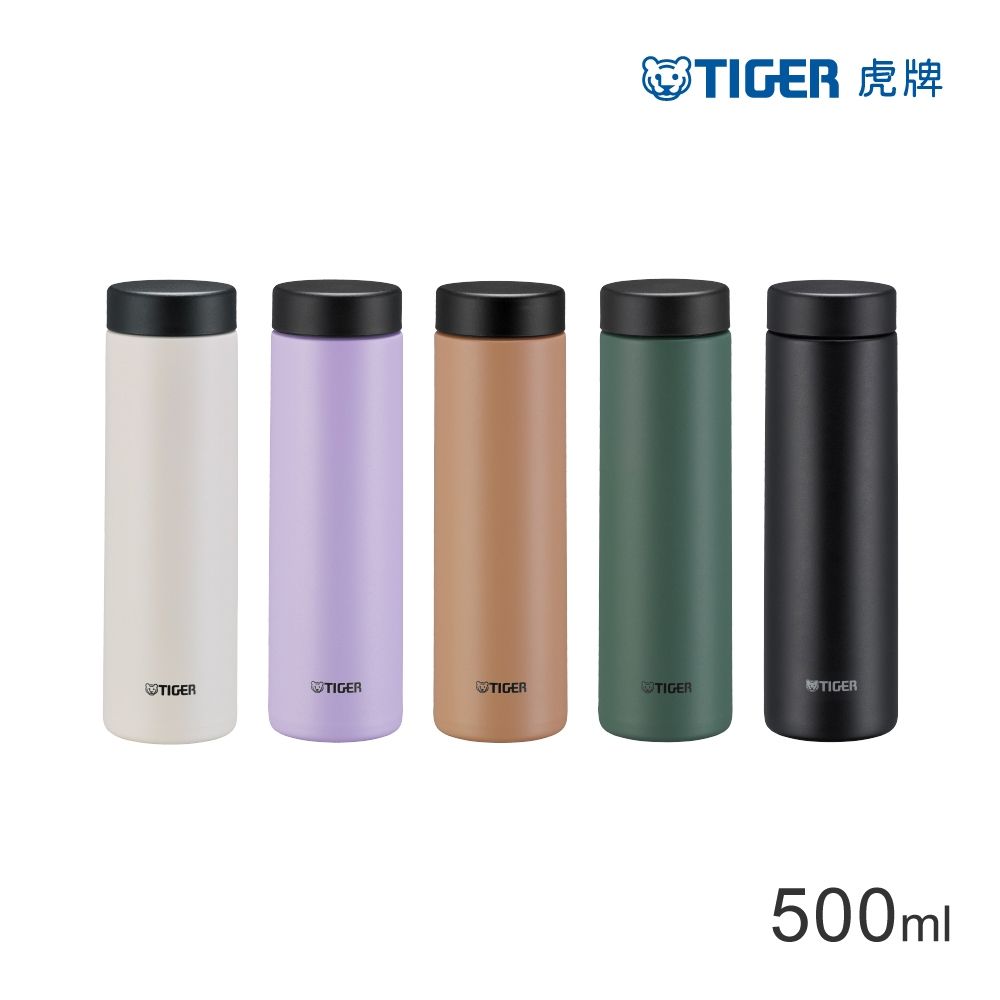 TIGER虎牌 夢重力超輕量旋蓋不鏽鋼保溫杯 500ml(MMZ-W050)