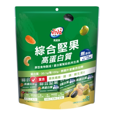 萬歲牌 機能堅果高蛋白質綜合堅果 (15gx12包)