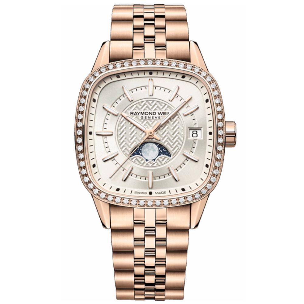 Raymond Weil 蕾蒙威 Freelancer 自由騎士系列 月相機械腕錶 推薦 送禮 畢業禮物 34mm/2496-P5S-40051