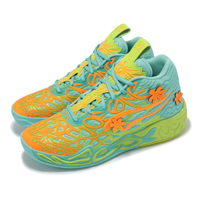 Puma 籃球鞋 MB04 Scooby Doo 男鞋 綠 橘 史酷比 聯名 LaMelo Ball 31077601