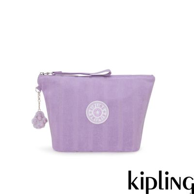 Kipling 柔霧粉紫輕巧化妝包-NAOMI POUCH
