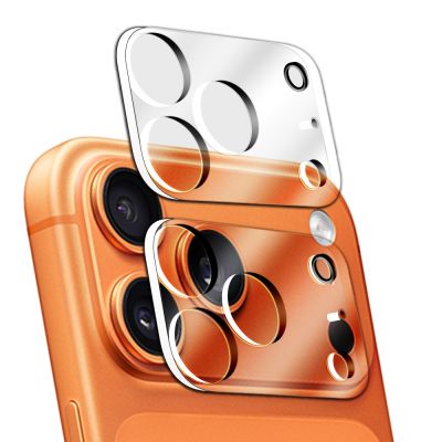 RedMoon APPLE iPhone17/i17ProMax/i17Pro/Air 3D全包式鏡頭保護貼 9H手機鏡頭貼 2入