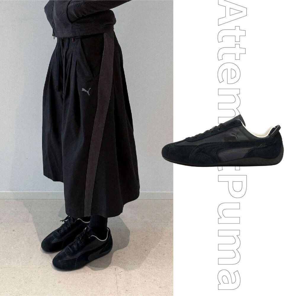 Attempt x Puma Speedcat Flat 灰黑 聯名 復古薄底 賽車鞋 休閒鞋 男女鞋 409024-01