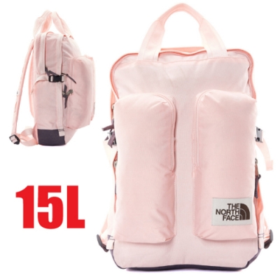 【The North Face】500D Cordura Crevasse 超輕耐磨多功能後背包15L_3G8L-DA3 粉