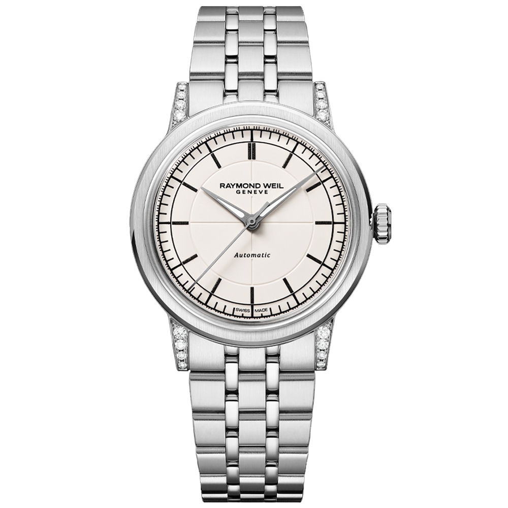 Raymond Weil 蕾蒙威 Millesime系列 復古風格 經典機械腕錶 推薦 送禮 畢業禮物 35mm/2125-STS-64001