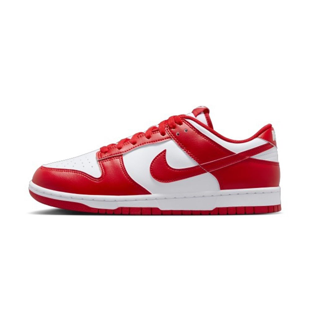 NIKE DUNK LOW RETRO 男 休閒鞋 運動鞋 經典復古 白紅-HF5441104