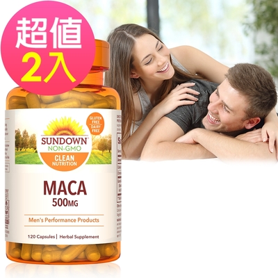 【Sundown日落恩賜】(時時樂限定) 四倍濃縮晶鑽瑪卡(120粒/瓶)x2瓶