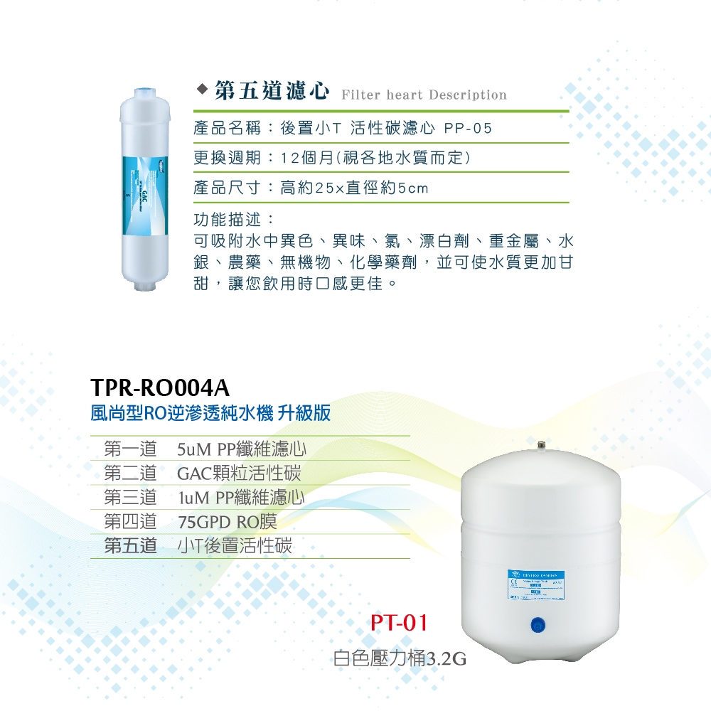 Toppuror泰浦樂 TPR-RO004A - 詳情2