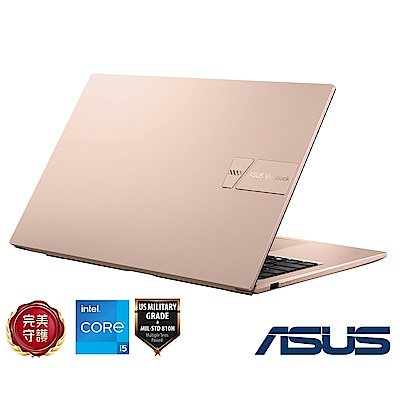 ASUS華碩 ASUS X1504VA 15.6吋筆電 i5-1334U/8GB/512GB SSD/蜜誘金/Vivobook 15