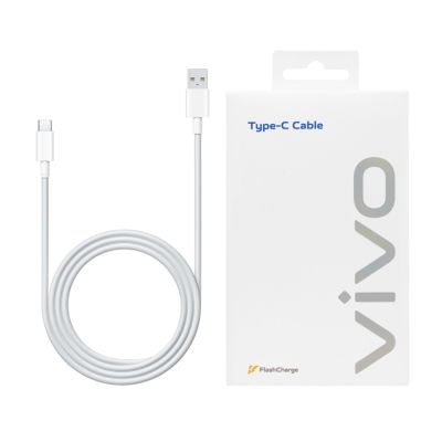 VIVO 原廠台灣公司貨 8.5A USB-A to Type-C 閃充充電線 - 支援90W閃充 (盒裝)